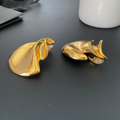 18K YSL Gold Earrings