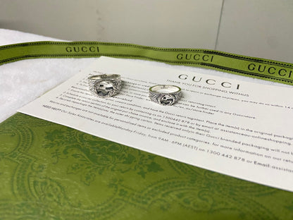 Double Gucci Interlocking Gucci Ring