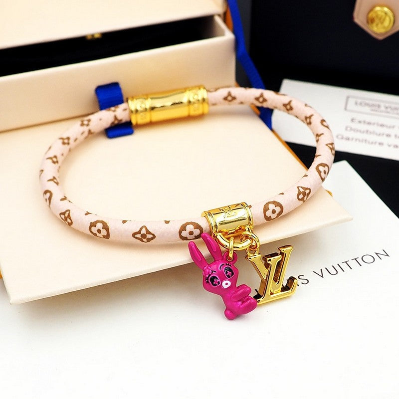 18K Louis Vuitton Animogram Bracelet