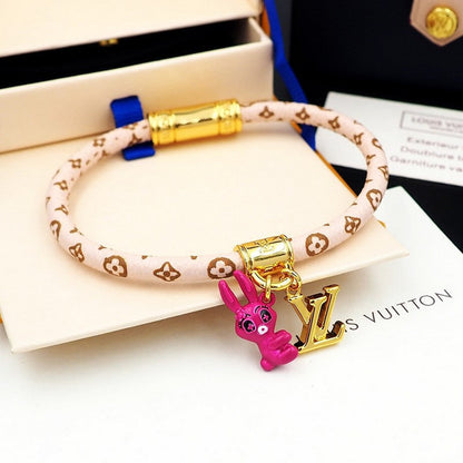 18K Louis Vuitton Animogram Bracelet