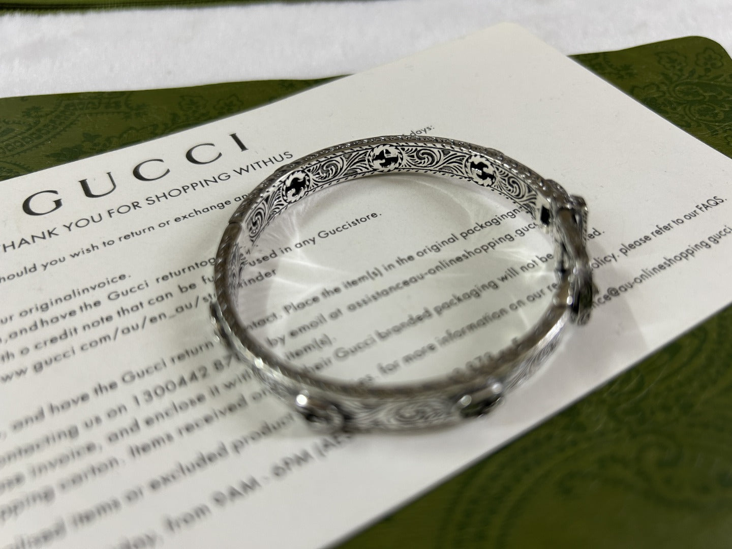 Double Gucci Garden Bracelet