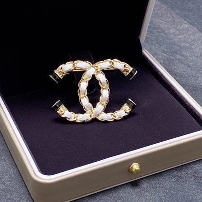 18K  Chanel Pearl Brooch