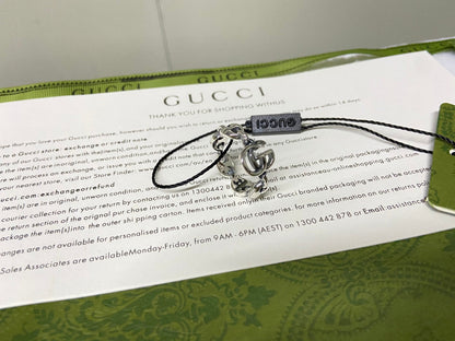 Double Gucci Interlocking Gucci Chain Ring