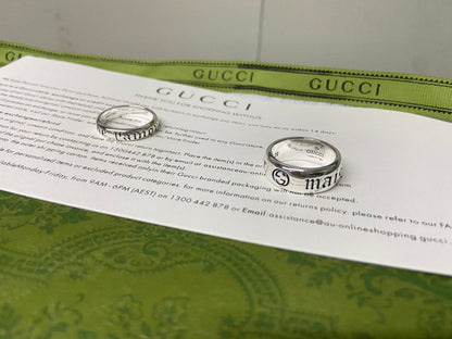 Double Gucci Maison de l'Amour Ring