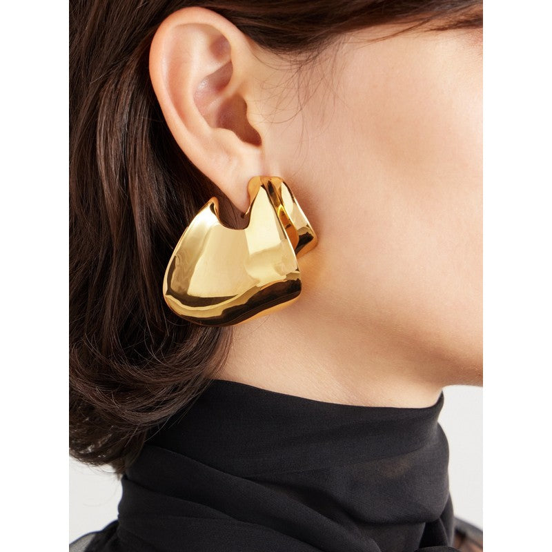 18K YSL Gold Earrings