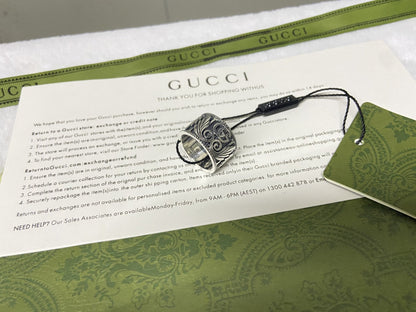 Double Gucci Marmont Ring