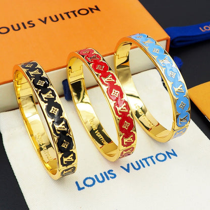18K Louis Vuitton Color Monogram Bracelet