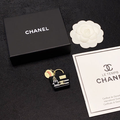 18K  Chanel Bag Brooch