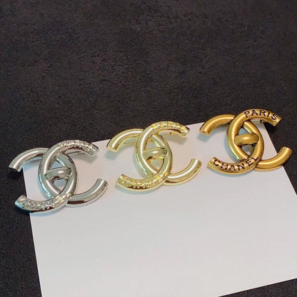 18K  Chanel Paris Gold Brooch