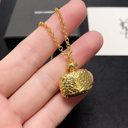 18K YSL Bag Pendant Necklace