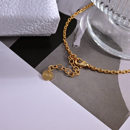 18K Petit Dior Treasure Necklace