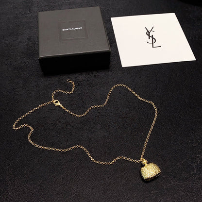 18K YSL Bag Pendant Necklace