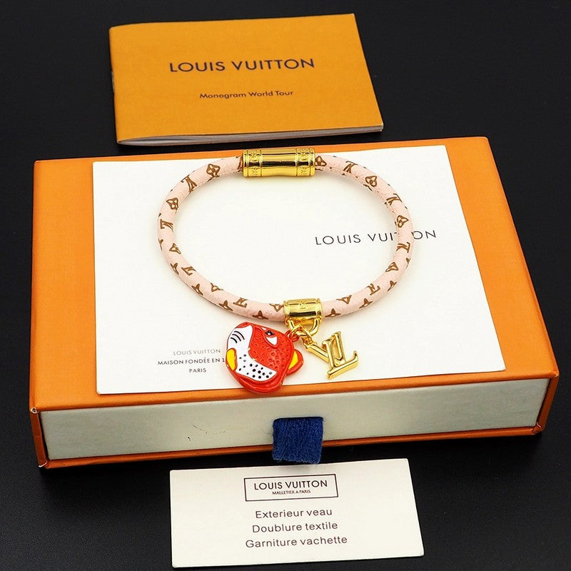 18K Louis Vuitton Animogram Bracelet