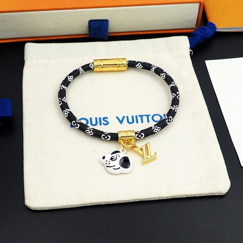 18K Louis Vuitton Animogram Bracelet