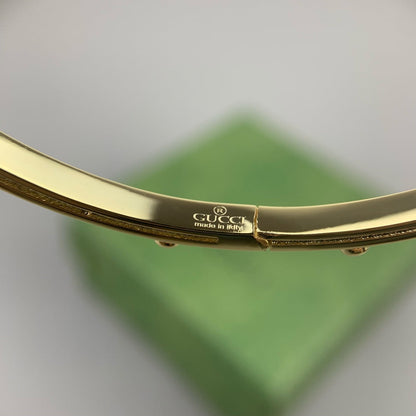 18K Double Gucci Running Gucci Bracelet