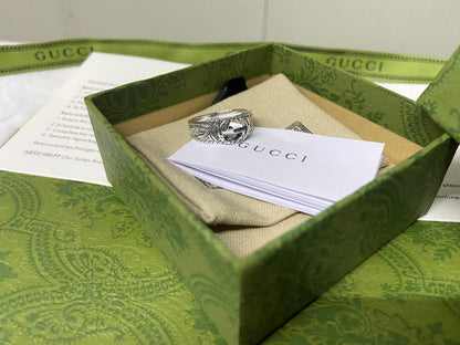 Double Gucci Interlocking Gucci Ring