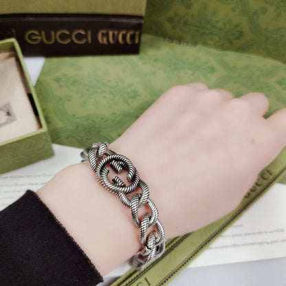 Double Gucci Interlocking Gucci Bracelet